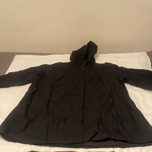 Ava & Viv Men's Black Raincoat